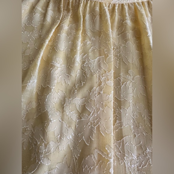 I.N. Studio Soft Yellow Blouse - Picture 8 of 12